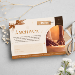 Carte cadeau - À mon papa