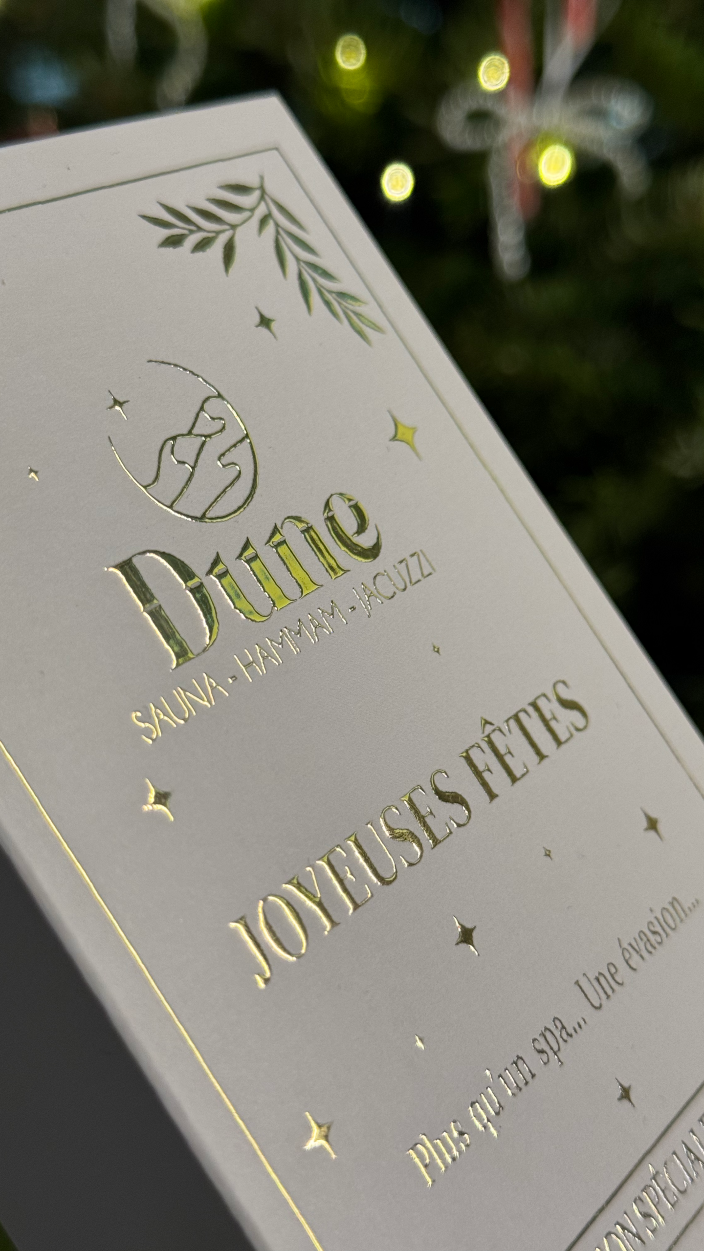 Coffret Cadeau Dune Spa – Édition Noël