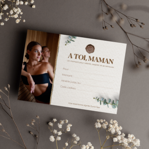 Carte cadeau – À ma maman