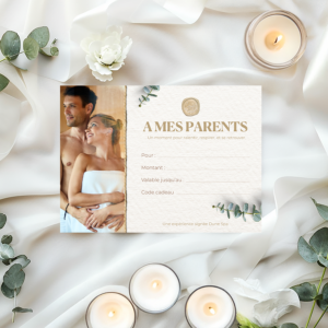 Carte cadeau – À mes parents