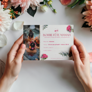 Carte cadeau – Fête des mères