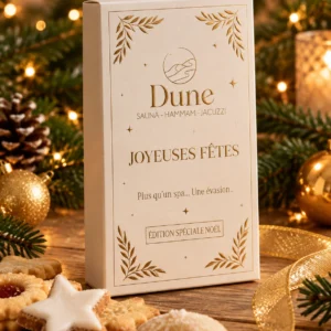 Coffret Cadeau Dune Spa Édition Noël avec des bredele alsaciens